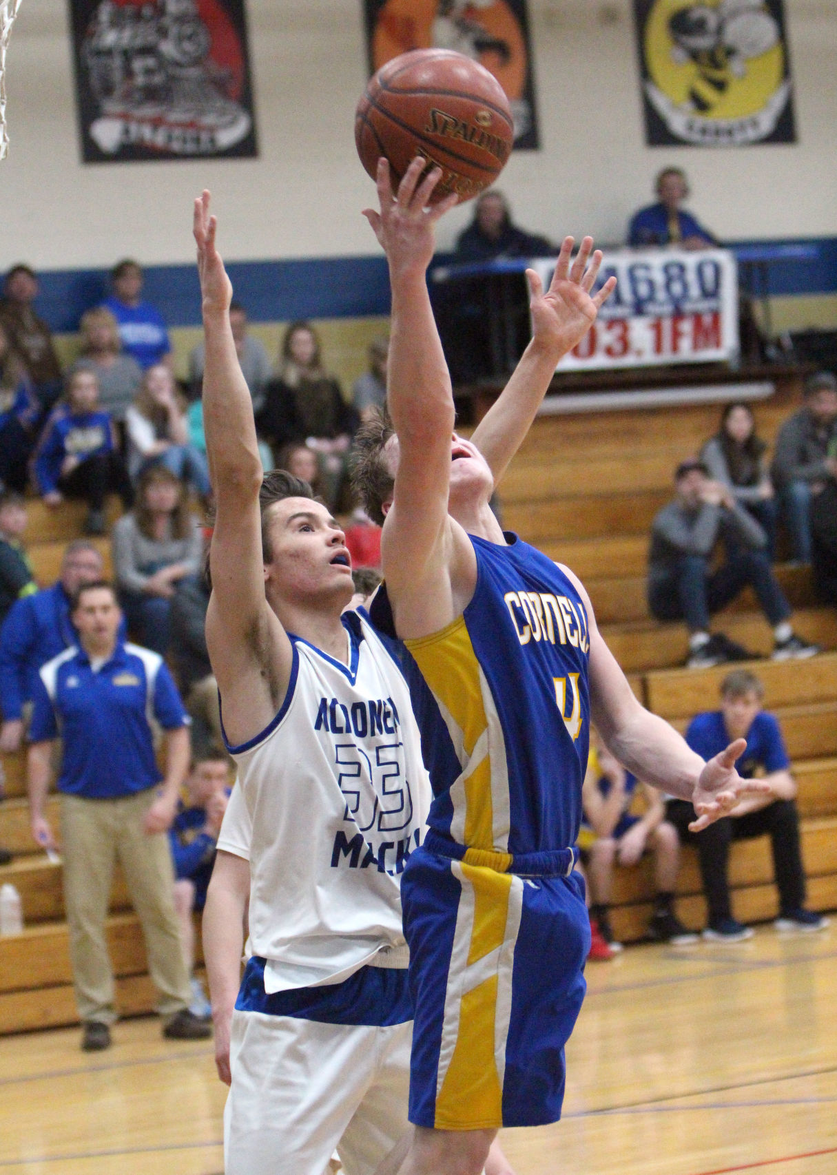 Cornell at McDonell boys basketball 2-27-18